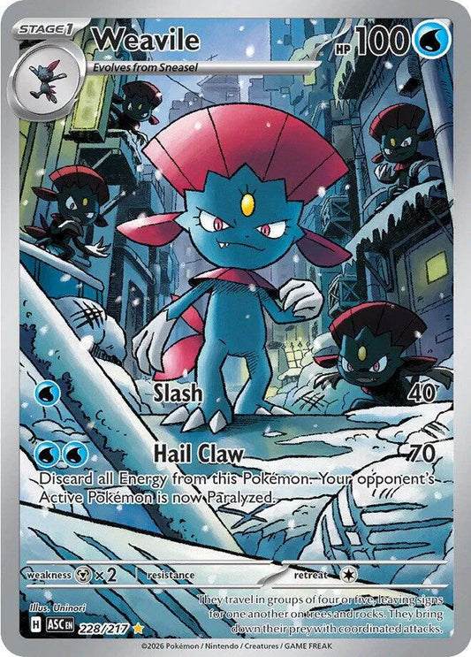 Weavile - 228/217 - Ascended Heroes