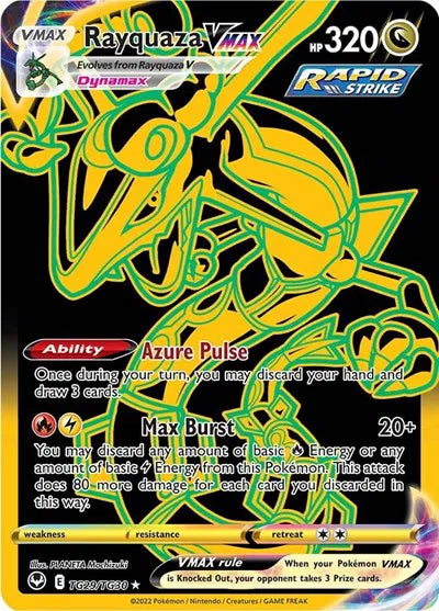 Rayquaza VMAX (Secret) - TG29/TG30 - Silver Tempest Trainer Gallery