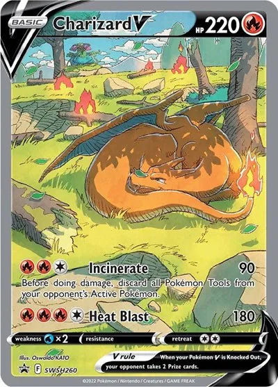 Charizard V - SWSH260 - Sword & Shield Promo