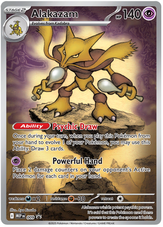 Alakazam - 009 - Mega Evolution Promos