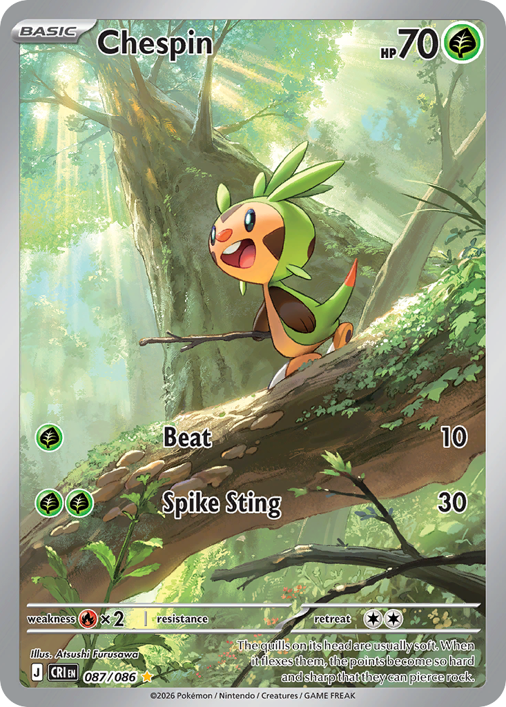 Chespin - 087/086 - Chaos Rising