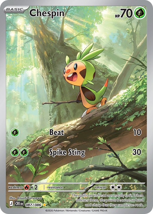 Chespin - 087/086 - Chaos Rising