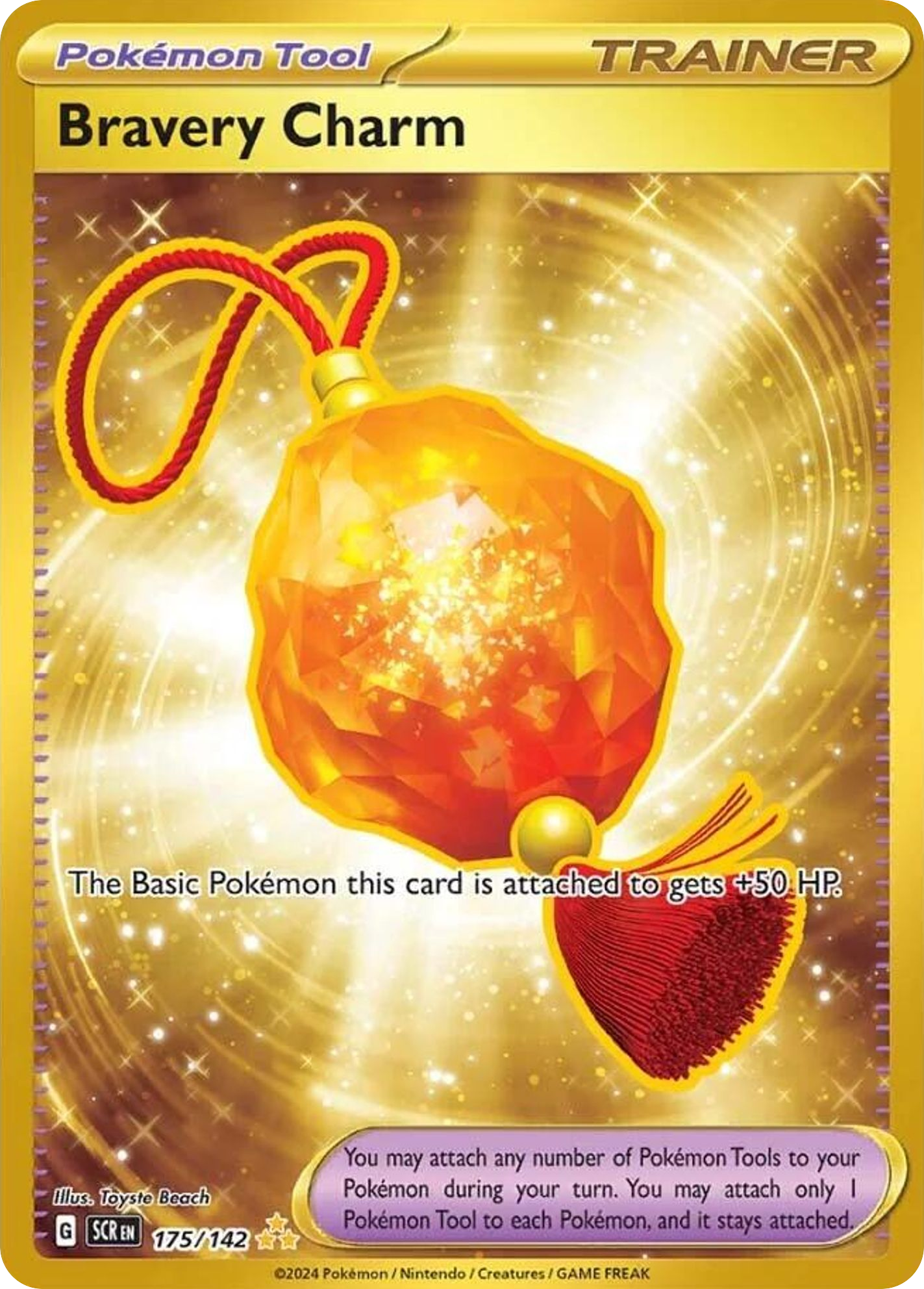 Bravery Charm - 175/142 - Stellar Crown