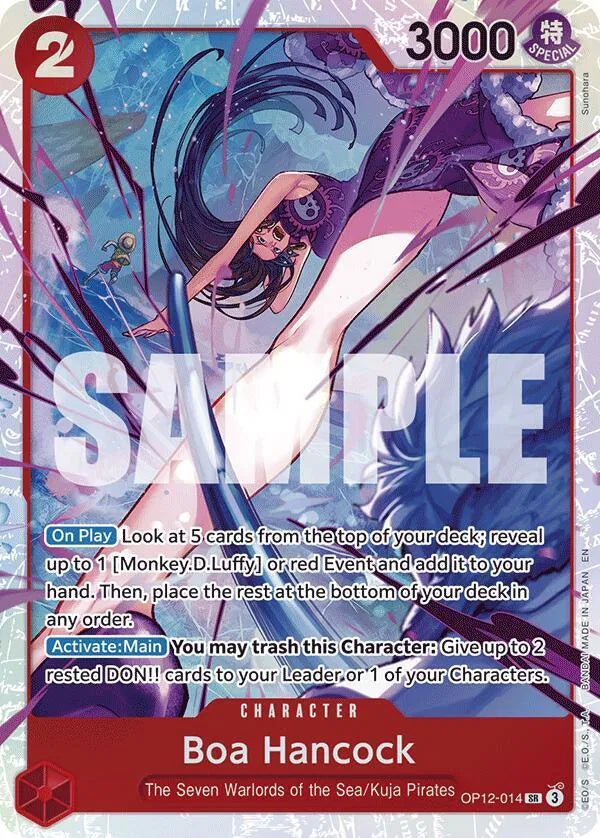Boa Hancock - OP12-014 - Foil - Legacy of the Master