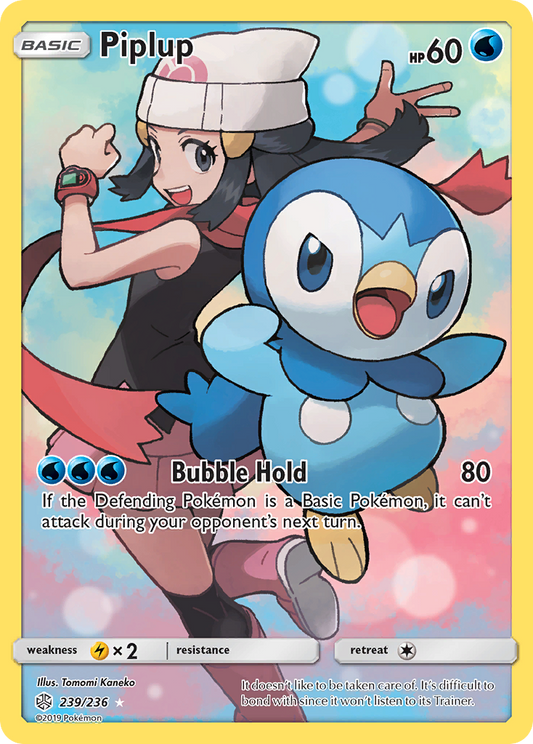 Piplup (Secret) - 239/236 - Cosmic Eclipse