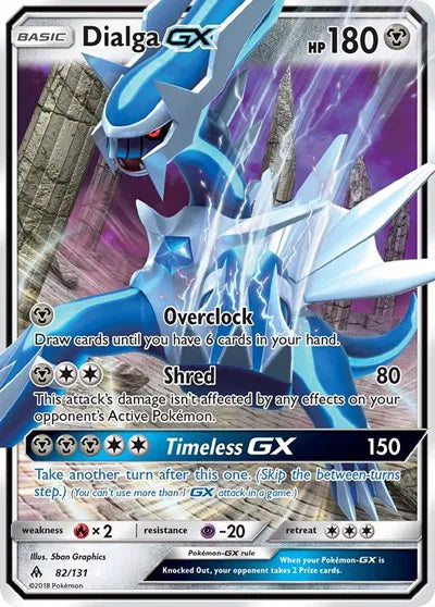 Dialga GX - 82 - Forbidden Light