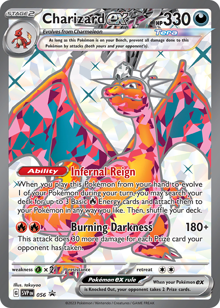 Charizard ex - 056 - Scarlet & Violet Promo