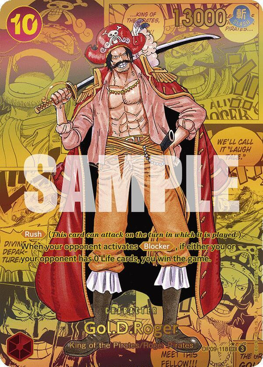 Gol.D.Roger (Manga) - OP09-118 - Foil - Emperors in the New World