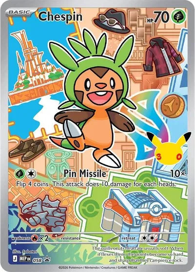 Chespin -  058 - 058 - Mega Evolution Promos