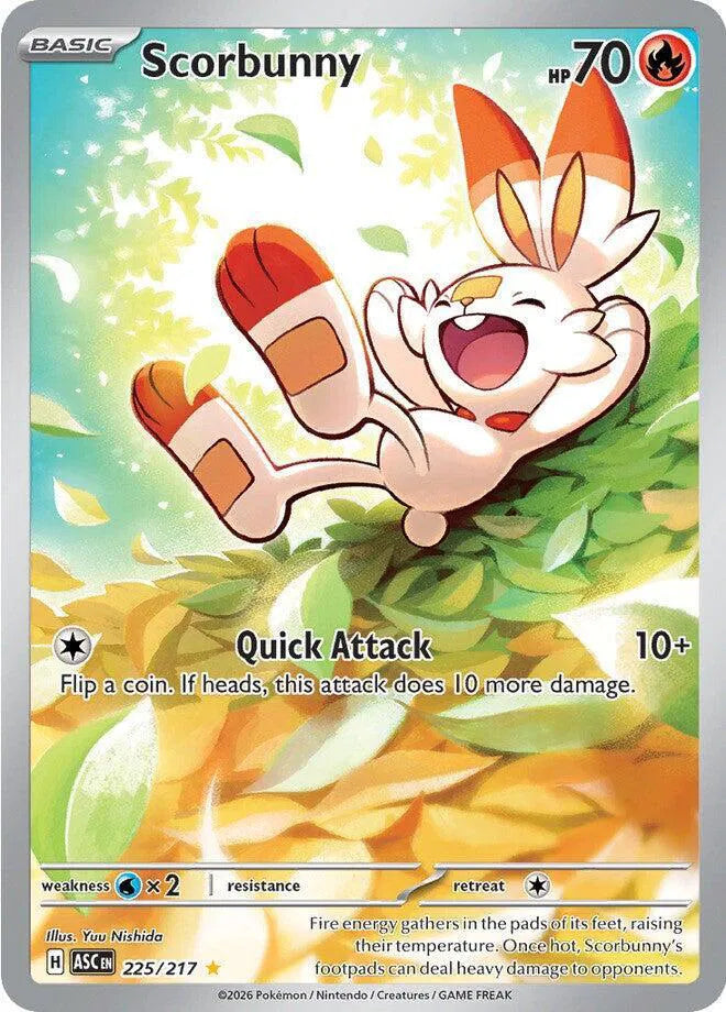 Scorbunny - 225/217 - Ascended Heroes