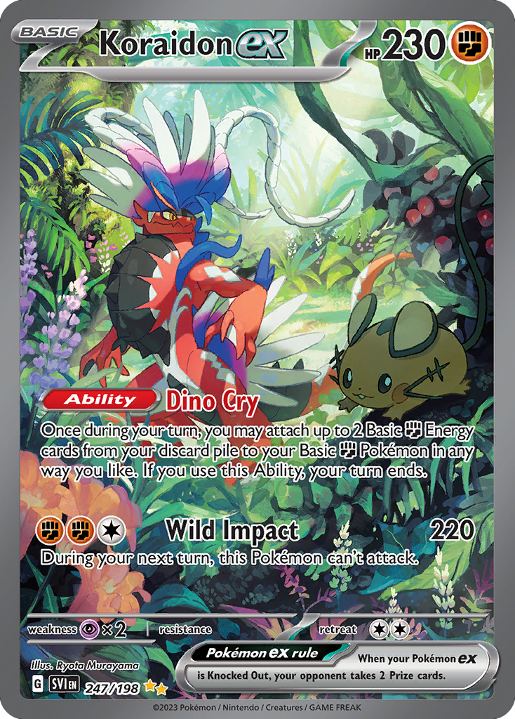 Koraidon ex - 247/198 - Scarlet & Violet Base Set