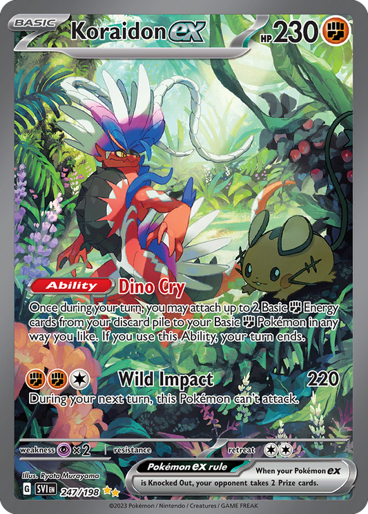 Koraidon ex - 247/198 - Scarlet & Violet Base Set