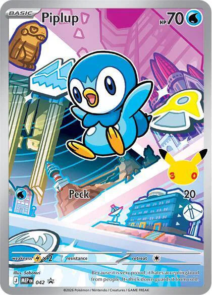 Piplup - 042 - Mega Evolution Promos
