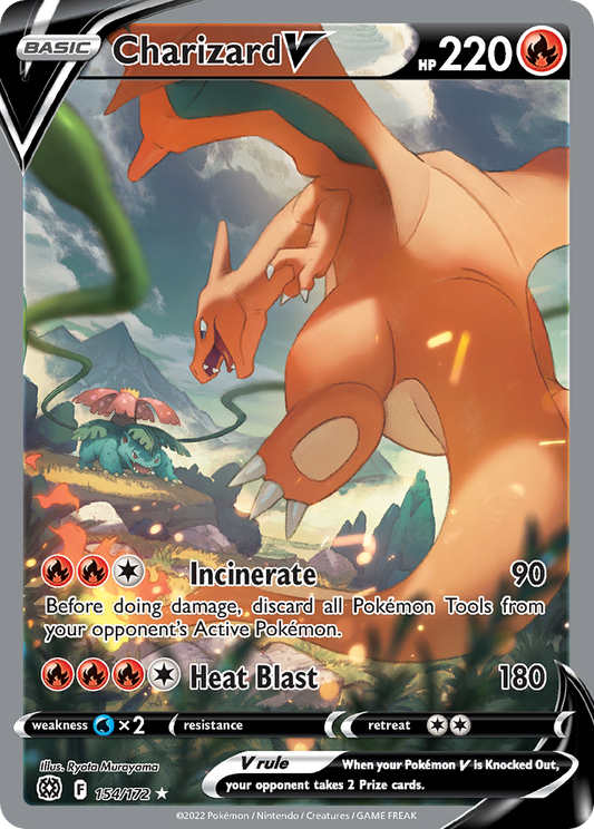 Charizard V (Alternate Full Art) - 154/172 - Brilliant Stars