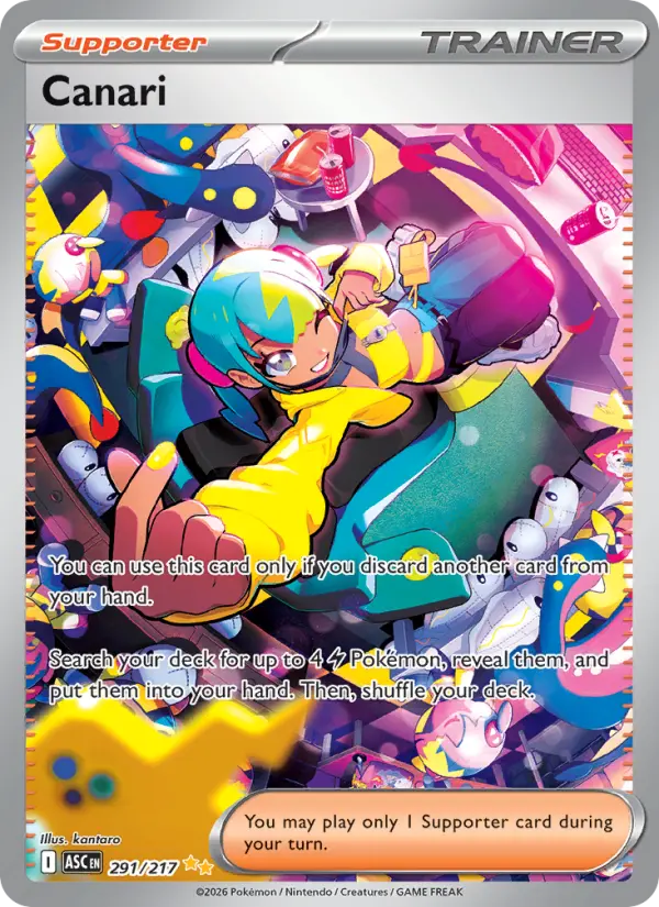 Canari - 291/217 - Ascended Heroes