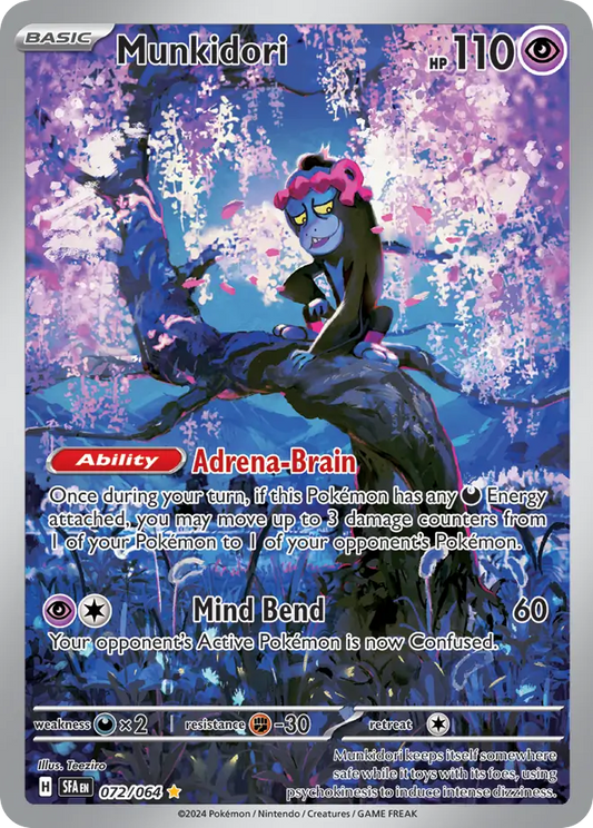 Munkidori - 072/064 - Shrouded Fable - PSA 10.0 GEM - MT