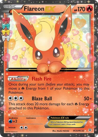 Flareon EX - RC6 - Generations: Radiant Collection