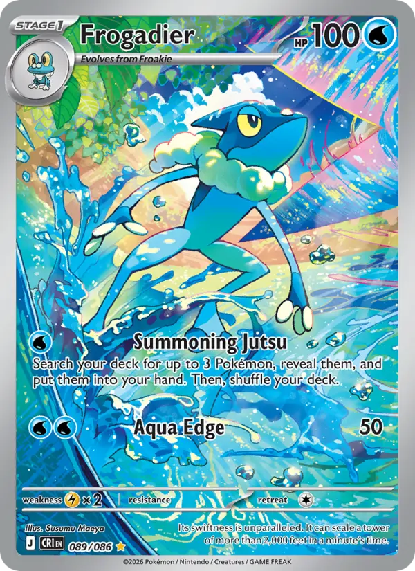 Frogadier - 089/086 - Chaos Rising