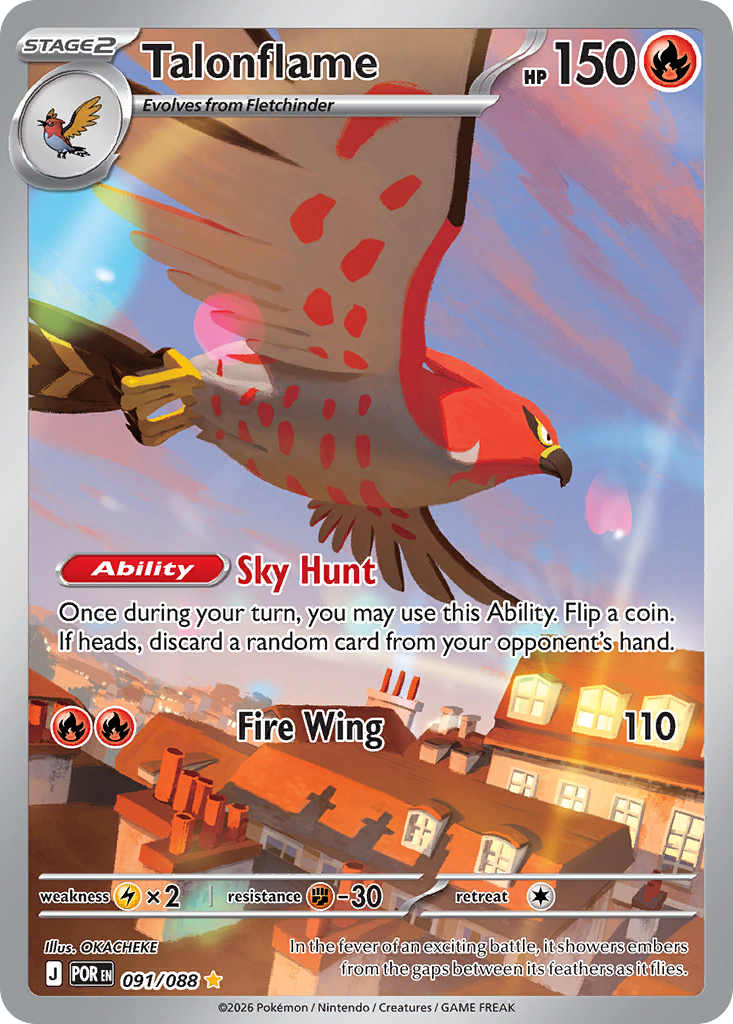 Talonflame - 091/088 - Perfect Order