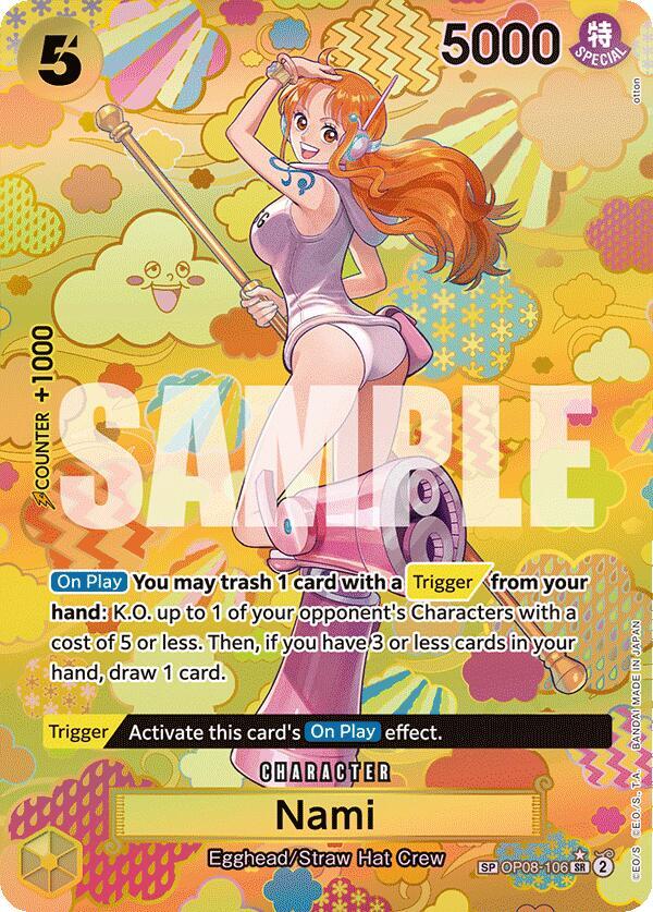 Nami (SP) - OP08-106 - Foil - Emperors in the New World