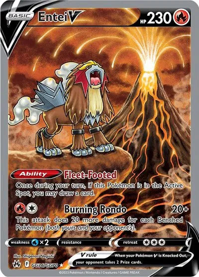 Entei V - GG36/GG70 - Crown Zenith: Galarian Gallery