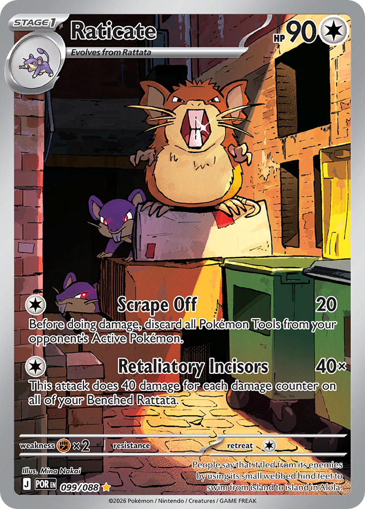 Raticate - 099/088 - Perfect Order
