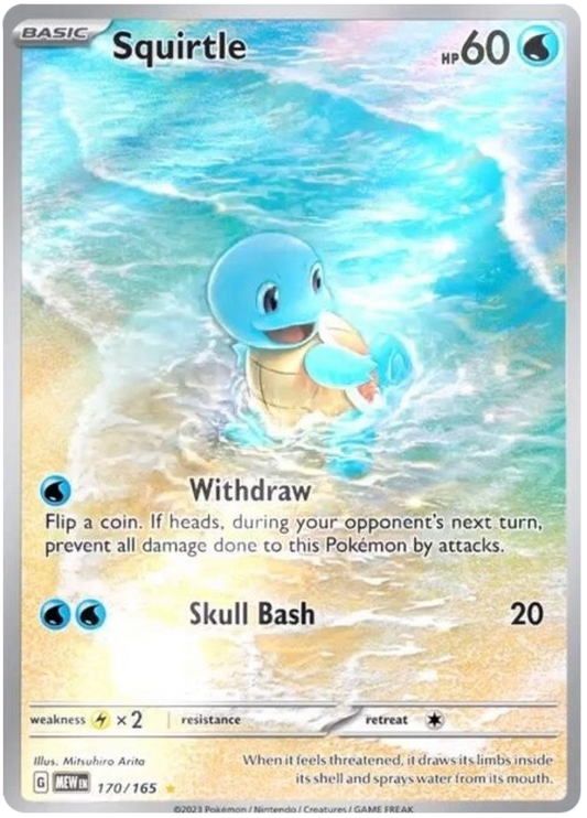 Squirtle (JP) - 170/165 - Pokemon 151