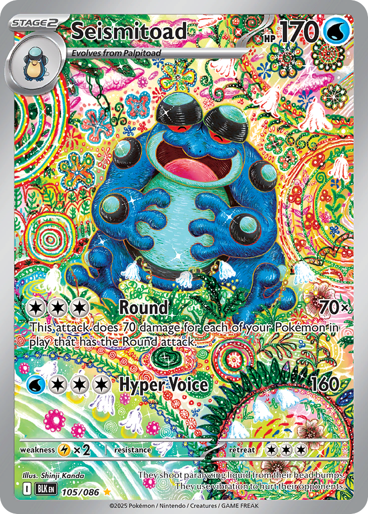 Seismitoad - 105 - Black Bolt