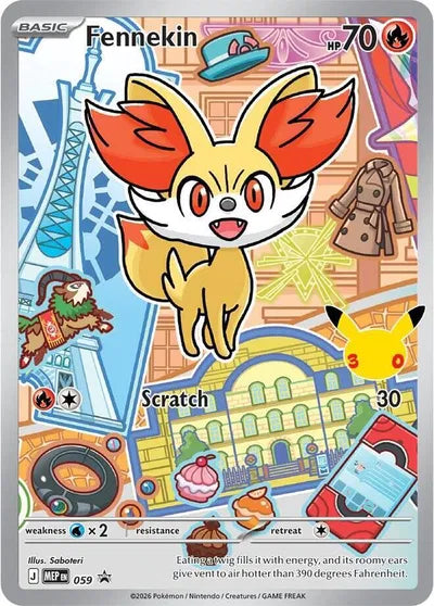 Fennekin -  059 - 059 - Mega Evolution Promos