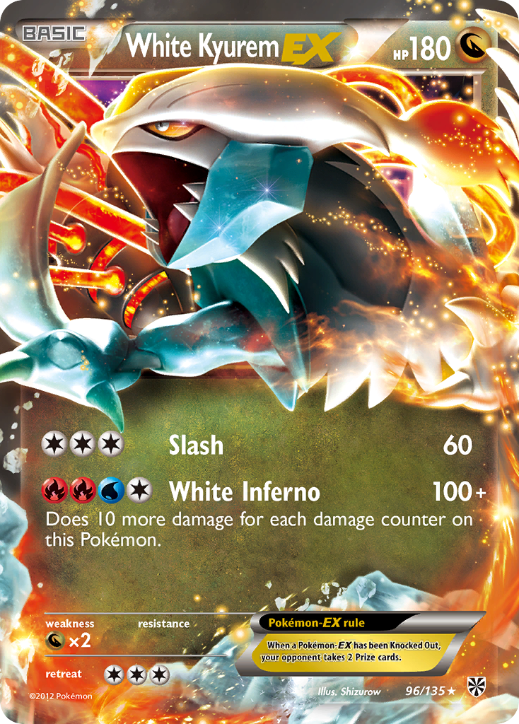 White Kyurem EX - 96 - Plasma Storm