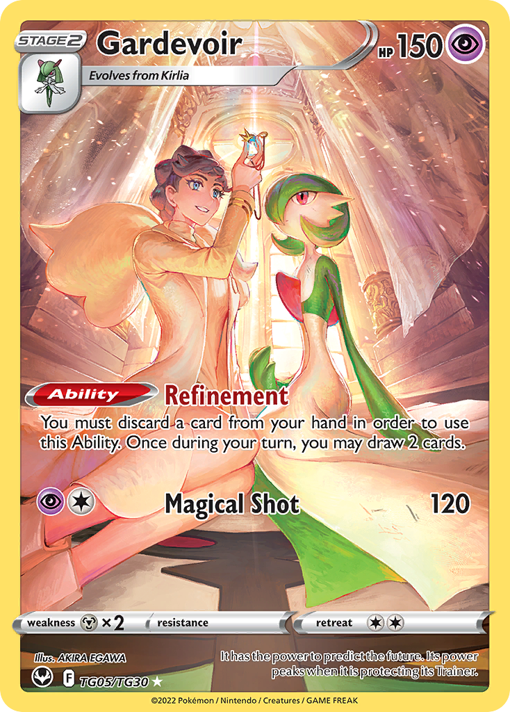 Gardevoir - TG05/TG30 - Silver Tempest Trainer Gallery