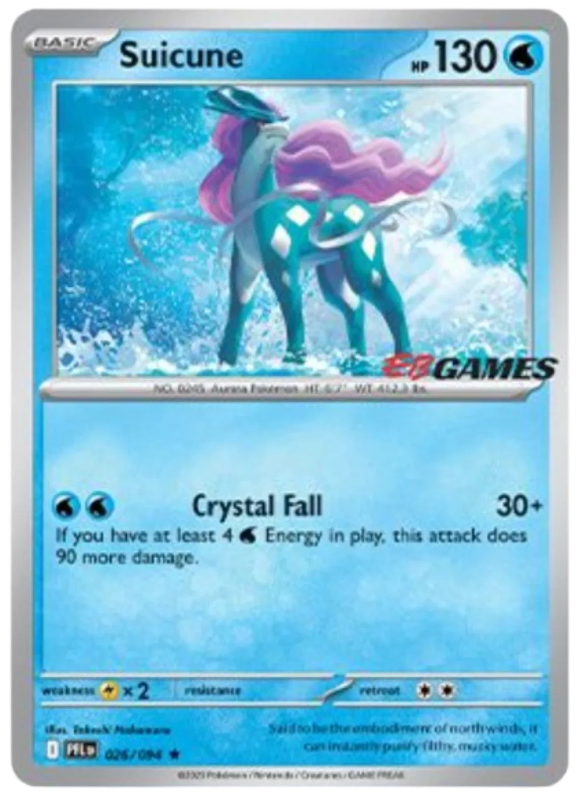 Suicune EB Games Stamped - 026/094 - Miscellaneous Cards & Products