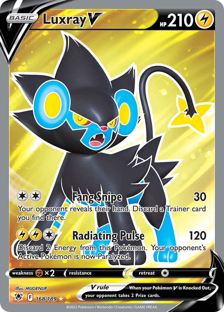 Luxray V (Full Art) - 168/189 - Astral Radiance