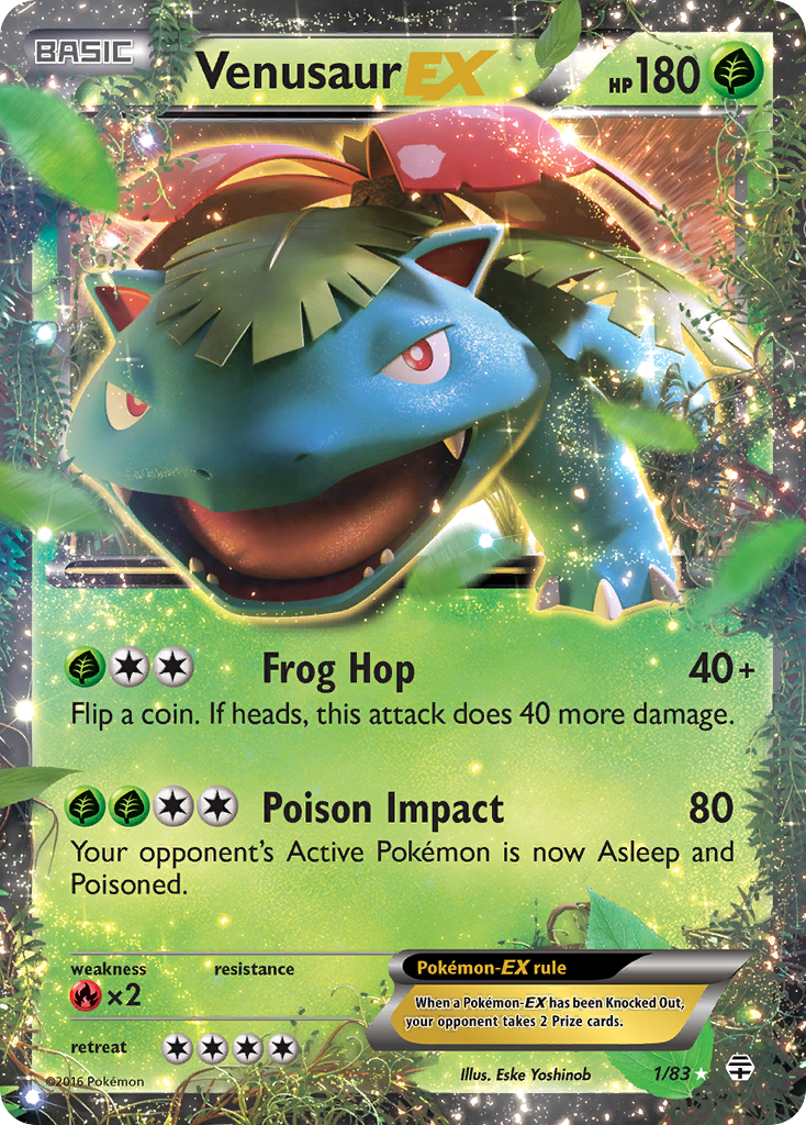 Venusaur EX - 1 - Generations