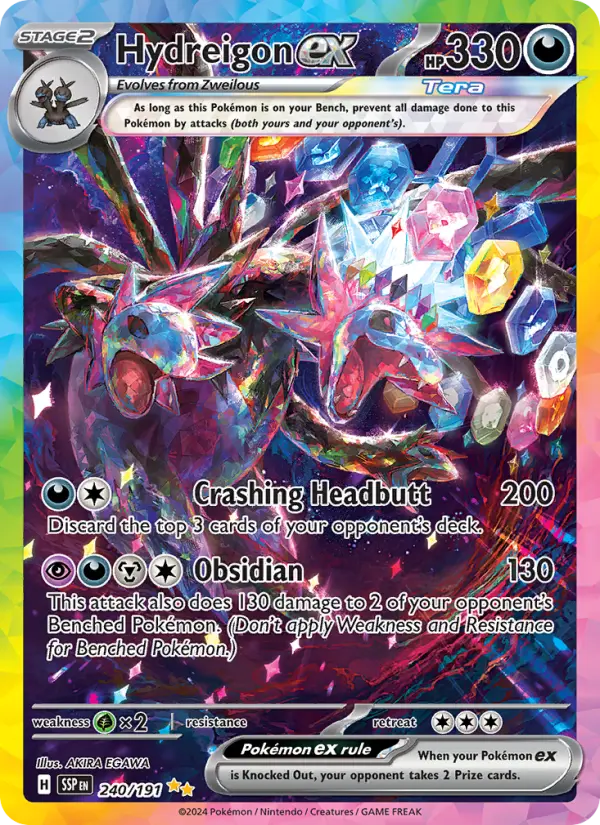 Hydreigon ex - 240 - Surging Sparks