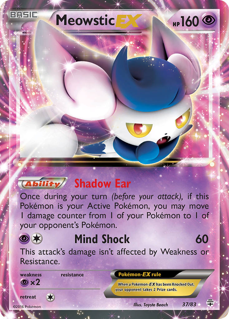 Meowstic EX - 37 - Generations