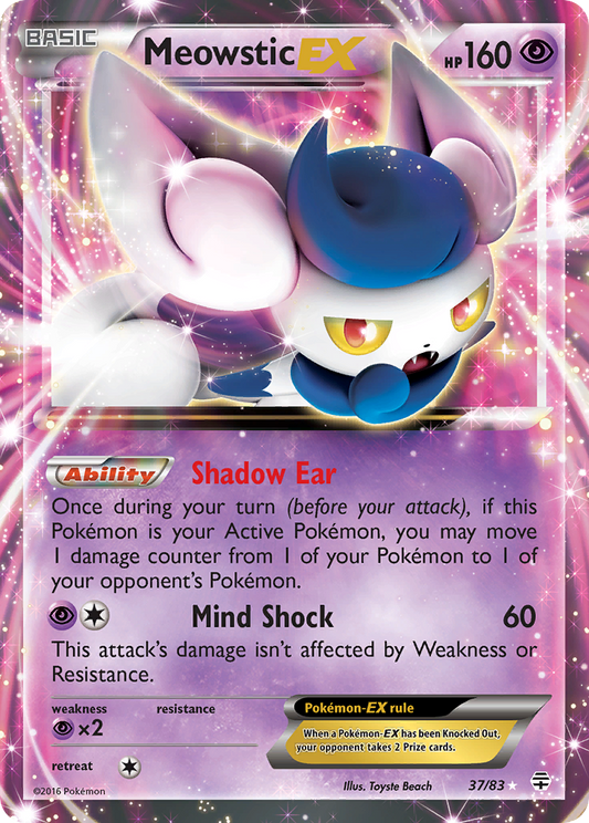 Meowstic EX - 37 - Generations