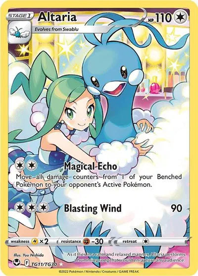 Altaria - TG11/TG30 - Silver Tempest Trainer Gallery